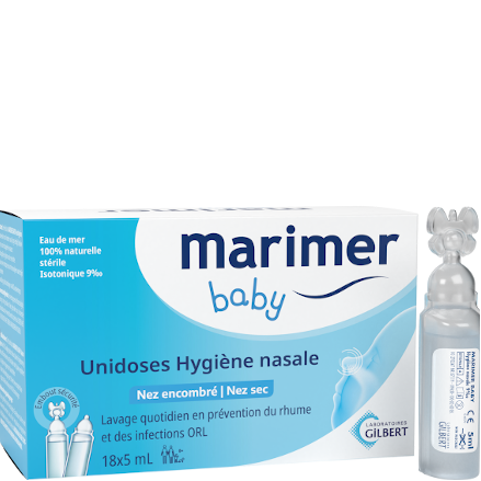 Unidoses Hygiène nasale quotidienne - Marimer