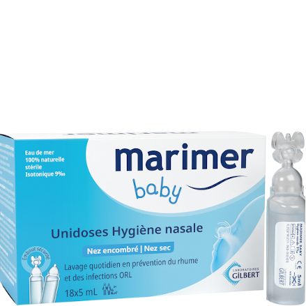 Eg Labo Eau de Mer Hygiène du Nez Bébé 125ml